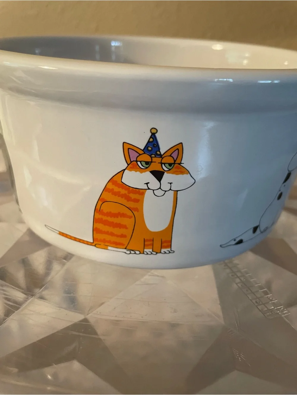 Ursula Dodge Cat Party Cat Dish